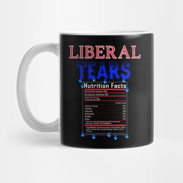 Liberal Tears - Pro Trump Patriot American by Mr.TrendSetter